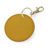 Bagbase Boutique Circular Key Clip (One Size) (Mustard Yellow) view 1