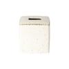 Casafina Ceramic Boutique Tissue Box Cover - Toscana Collection, Aglio | Stoneware Bathroom Accessories | Quality Bath Decor | 8'' x 9.75'', 203 oz. view 1