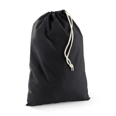 Westford Mill Cotton Recycled Stuff Bag (S) (Black)