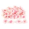 AUEAR, 50 Pack Fake Flower Heads Airtificial Silk Plum Cherry Blossom Head Peony Daisy Decor for DIY Crafts Home Wedding Party Hats Decoration (Light Purple) view 1