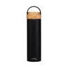 Welly Traveler 20oz | Vacuum Insulated & Infusing Stainless Steel Water Bottle | Triple Wall, Wide Mouth, BPA Free (Black) view 2