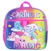 Bioworld Carebears Caring Is Magic 16" Backpack Lunch Tote Water Bottle Sticker Set 5 Pc Mega Set view 3