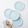 Stone lain Porcelain Dish Set, 4 Salad Plates, Josephine - Mint view 1