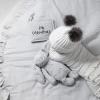 BAODAN Ruffled Babies Cotton Play Mat - Infant Play Mat Girls Boys Babies Playmat for Tummy Time,Boys Girls Bedroom Living Room Decorations, Housewarming Gifts view 2