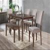 Transitional Solid Wood Dining Room Bench in Antique Natural Oak view 2