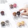 SLShePack Clear Truffle Boxes Packaging 3 1/8"x1"x1" 45 Pack Small Chocolate Wedding Favor Caramels Candy Gift Boxes Little Glass Bears Treat Boxes for Party view 2