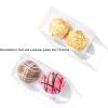 SLShePack Clear Truffle Boxes Packaging 3 1/8"x1"x1" 45 Pack Small Chocolate Wedding Favor Caramels Candy Gift Boxes Little Glass Bears Treat Boxes for Party view 4