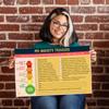 LOLUIS Mental Health Poster, Anxiety Therapy Activities Fillable Worksheet Educational Handout Supplies (Anxiety Triggers with Anxiety Thermometer, 8.5"x11") view 3