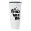 Firefighter White Edition Viking Tumbler 20oz - Hose Before Bros - Fireman Job Axe Hydrant Extinguisher Helmet Sirens Fire Chief Extinguish Hazardous view 1