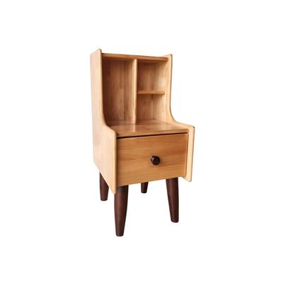 TOMYEUS Night Stand Bedside Cabinet Wood Locker Modern Living Room Bedroom Storage Drawer Bedside Cabinet Storage Cabinet Accent Table