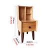 TOMYEUS Night Stand Bedside Cabinet Wood Locker Modern Living Room Bedroom Storage Drawer Bedside Cabinet Storage Cabinet Accent Table view 3