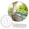 BESPORTBLE 2pcs Spiral Hanger Spiral Drying Rack Sheets and Blankets Hanging Saving Rack Square Storage Hanger Stainless Steel view 3