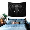 African Elephant Tapestry Wall Tapestry Large Tapestry Elephant Background African Animal Tapestry Wall Hanging (51inx60in) view 3
