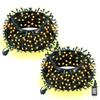 Dazzle Bright 132FT 400 LED Christmas Lights, Christmas String Lights Plug in with 8 Modes, Waterproof Christmas Decorations for Xmas Indoor Outdoor Party Home Tree Decor, Warm White view 1
