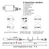 Dazzle Bright 132FT 400 LED Christmas Lights, Christmas String Lights Plug in with 8 Modes, Waterproof Christmas Decorations for Xmas Indoor Outdoor Party Home Tree Decor, Warm White view 2