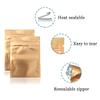 FERENLI 100 Pcs 3.1x4.7 inch Zipper Lock Mylar Bags for Food Storage view 4