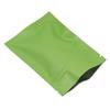 FERENLI 100Pcs Zipper Lock Self Seal Flat Pouch for Zip Aluminum Foil Lock Package Bag Coffee Food Storage Resealable Mylar Bags Heat Sealable Candy Reclosable Bags (7x10cm (2.8x3.9 inch), Green) view 1