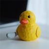 Wood Carving Yellow Duckling Statue Desktop Ornaments,Handmade Ins Animal Cute Duck Sculpture Creative Home Decoration Crafts view 2