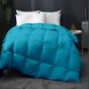 Super Soft 116x98 Oversized King Down Alternative Comforter, Turquoise Box Pleated Thick 1000-TC Duvet Insert with 100% Cotton Cover, Extra Large Fluffy Palatial King Comforter for All Season view 1