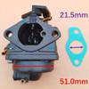 Carburetor Carb Compatible with Tohatsu Mercury Outboard Motor 4 Stroke 4HP 5HP 803522T 803522T1 803522T2 803522T03 803522T04 803522T05 803522T06 803522A04 3R1-03200-1 3AS-03200-0 3R1-03200-1-00 D0333 view 2