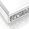 Wocred Mirror Jewelry Organizer fits Dresser Bedroom,Crushed Diamond Bathroom Tray with Handles,Perfume Tray,Decorative Serving Tray for Coffee Table Decor(11x15x2) view 3