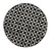 A&B Home Small Side Table, Black Coffee Table Capiz Stool, Mother of Pearl Round Accent Table, Living Room Plant Stand, 14" x 14" x 20" view 4