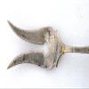 4 9/10 x 3/5 Inch Vintage Pure Sterling Silver Hors D'Oeuvre Fork AS88 view 3