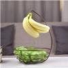 Habiba Multifunctional Creative Fruit Basket Stand with Banana HangerRustic Farmhouse Fruit Bowl for Fruit and VegetablesHollow Design Quickly Drain Exquisite view 1