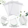 Boao 200 Pcs Fruit Protection Bags Fruit Netting Bags with Drawstring for Protecting Vegetable Net Cover Reusable Mesh Bag for Garden Apple Trees(6 x 10 Inch,White) view 3