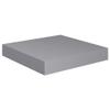 FAMIROSA 1PCS Floating Wall Shelves, Gray Wall Mounted Shelves with Invisible Brackets for Bedroom Living Room Bathroom Kitchen, Shelves for Wall Decor Storage, 9.1" x 9.3" x 1.5" view 3