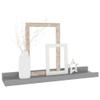 FAMIROSA Wall Shelves 4 pcs Gray 15.7"x3.5"x1.2" d,Weight-4 lbs view 4