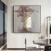 100% Hand-Painted Original Art Oil PaintingLarge Oil Painting,Colored Fluid Painting,Bed Room Wall Art, 20X20 Frameless Unstretched Painting view 1