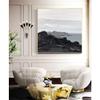 100% Hand-Painted Original Art Oil PaintingLarge Colorful Landscape Abstract,Large Original Abstract Painting,Hand Painted Textured Oil Painting, 36X36 Frameless Unstretched Painting view 3