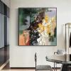 100% Hand-Painted Original Art Oil PaintingWall Artfor Living Room,Acrylic Abstract Painting,Large Minimalist Abstract Painting, 40X40 Frameless Unstretched Painting view 1