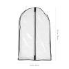 2pcs Garment Storage Covers for Clothing Non-woven Dustproof Bags Breathable Hanging Clothes Protectors for Coats and Suits Closet Organizer view 2