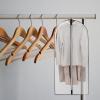 2pcs Garment Storage Covers for Clothing Non-woven Dustproof Bags Breathable Hanging Clothes Protectors for Coats and Suits Closet Organizer view 4
