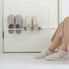 Shoe Stand LCM Space-Saving Wall-Mounted Slipper Shoes Rack Support Slot No-Punch Bathroom Shower Shelf Cabinet Stand Holder Simple view 3