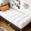 ABENE Twin XL Size Mattress Topper for College Dorm Essentials, Extra Long Mattress Pad Pillowtop, Soft Plush Mattress Cover Bed Topper with Deep Pocket, Overfilled Down Alternative Filling, White view 1