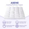 ABENE Full XL Size Mattress Topper for Back Pain Relief, Extra Thick Mattress Pad Pillowtop, Soft Plush Mattress Cover Bed Topper with Deep Pocket, Overfilled Down Alternative Filling, White view 2