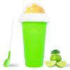 Hoinvaet Magic Slushy Maker Squeeze Cup Slushie Maker, Homemade Milk Shake Maker Cooling Cup Squee DIY Birthday Gifts for Kids (Green) view 1