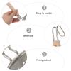 1pc Stainless Steel Filter Spoon Handle Colander Practical Cookware Strainer Kitchen Cookware Noodle Colander Stainless Steel Cooking Tool Kitchen Supply view 4