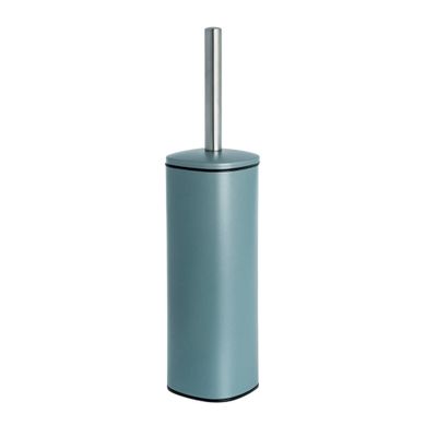 Blue Canyon Santorini Toilet Brush & Holder for Bathroom, Flexible Toilet Bowl Plastic Brush Head for Deep Cleaning, Compact Size, Elegant Design Mint Green