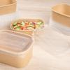 Restaurantware LIDS ONLY: Bio Tek Lids For To Go Containers 100 Oval Food Container Lids - Containers Sold Separately Flat Design Clear Plastic Lids For Disposable Serving Bowls Tight Seal view 4