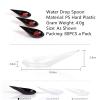 45ml Disposable Dessert Spoon 80 Pieces Plastic Appetizer Spoons, Leaf Shape Easy to Carry Suitable for Festival Party Wedding Birthday view 3