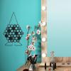 Mokylor 2 Pcs Hanging Earring Holder, Wall Mounted Earring Organizer Hanging Towers Jewelry Storage Rack Tree Necklaces Stand for Earrings Necklaces Bracelets Storage view 2
