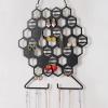 Mokylor 2 Pcs Hanging Earring Holder, Wall Mounted Earring Organizer Hanging Towers Jewelry Storage Rack Tree Necklaces Stand for Earrings Necklaces Bracelets Storage view 4