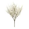 Artificial Flower, Simulation 7 Forked Lavender Creative No-Watering Flower Arrangement Decor Desktop Ornaments for Home Party - White view 1