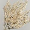 Artificial Flower, Simulation 7 Forked Lavender Creative No-Watering Flower Arrangement Decor Desktop Ornaments for Home Party - White view 4