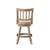 Home Square 24" Sheldon Swivel Counter Stool in Ivory - Set of 3 view 4
