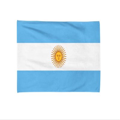 Argentina Flag Beach Towel, 40"x 71" (100 x 180 cm) Soft Towel, 100% Cotton, Summer Gift